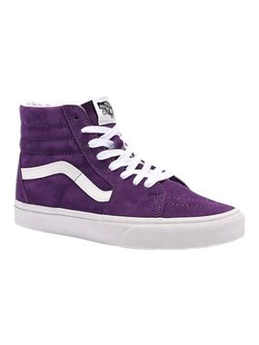 VANS | Sk8-Hi Pig Suede High Top in Açaí